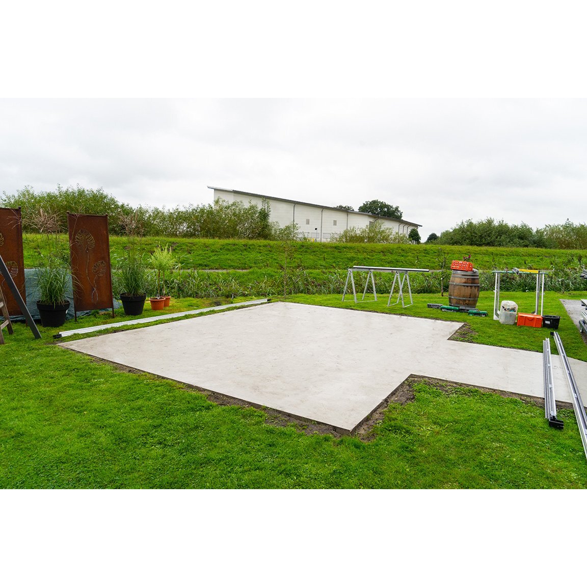 Hoklartherm | 11.5 ft wide 10.5 ft tall Livingten Double-Pane Insulated Glass Greenhouse Kit With 22mm ISO Safety Glass Glazing, three sizes