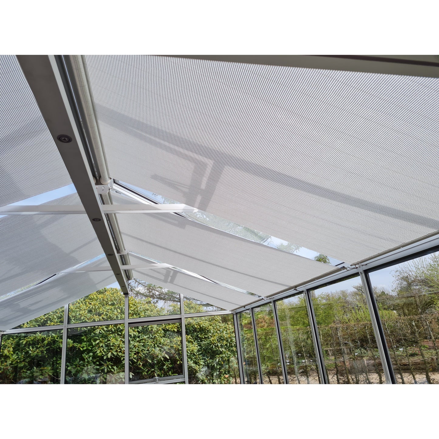 Hoklartherm | 11.5 ft wide 10.5 ft tall Livingten Double-Pane Insulated Glass Greenhouse Kit With 22mm ISO Safety Glass Glazing, three sizes
