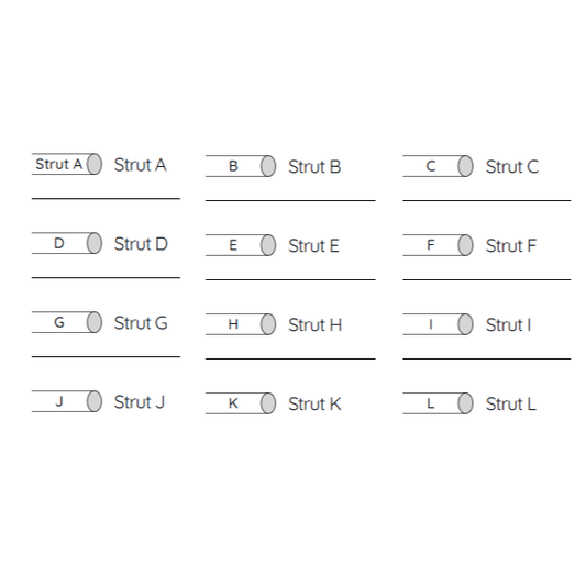 Garden Igloo USA | Spare Parts - Struts