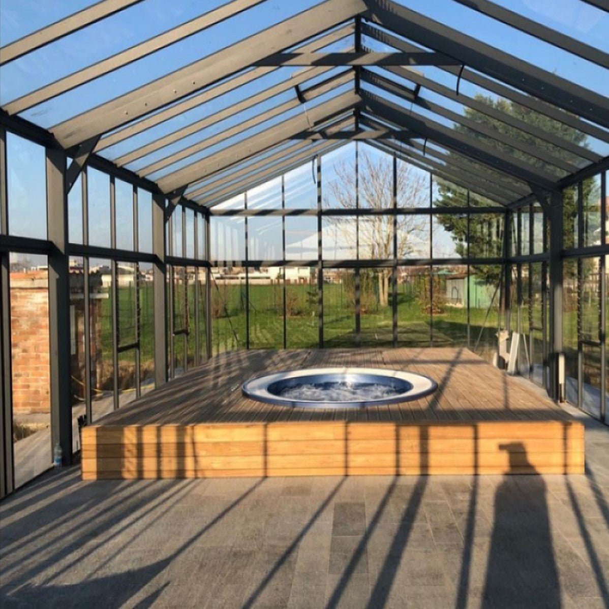 Janssens | Gigant Large Luxury Greenhouse with 4mm Tempered Glass Glazing