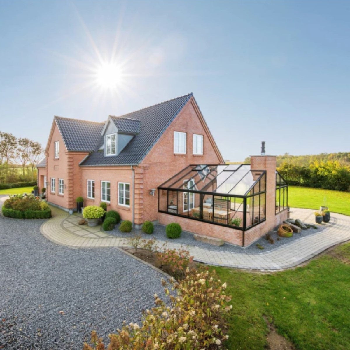 Janssens | Gigant Large Luxury Greenhouse with 4mm Tempered Glass Glazing