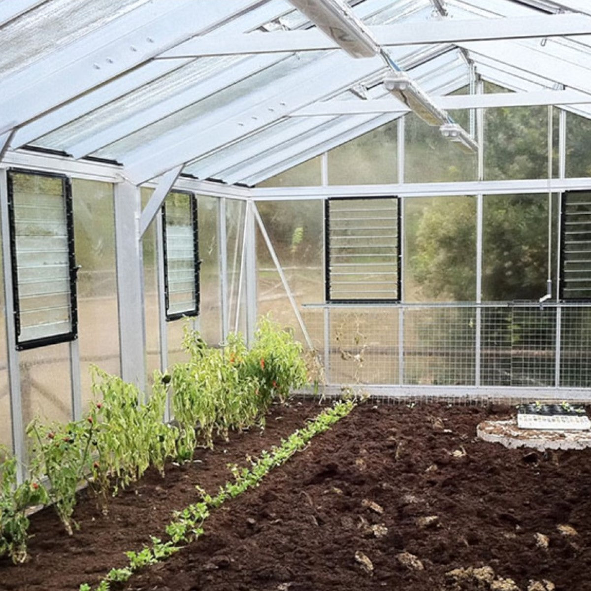 Janssens | Gigant Large Luxury Greenhouse with 4mm Tempered Glass Glazing