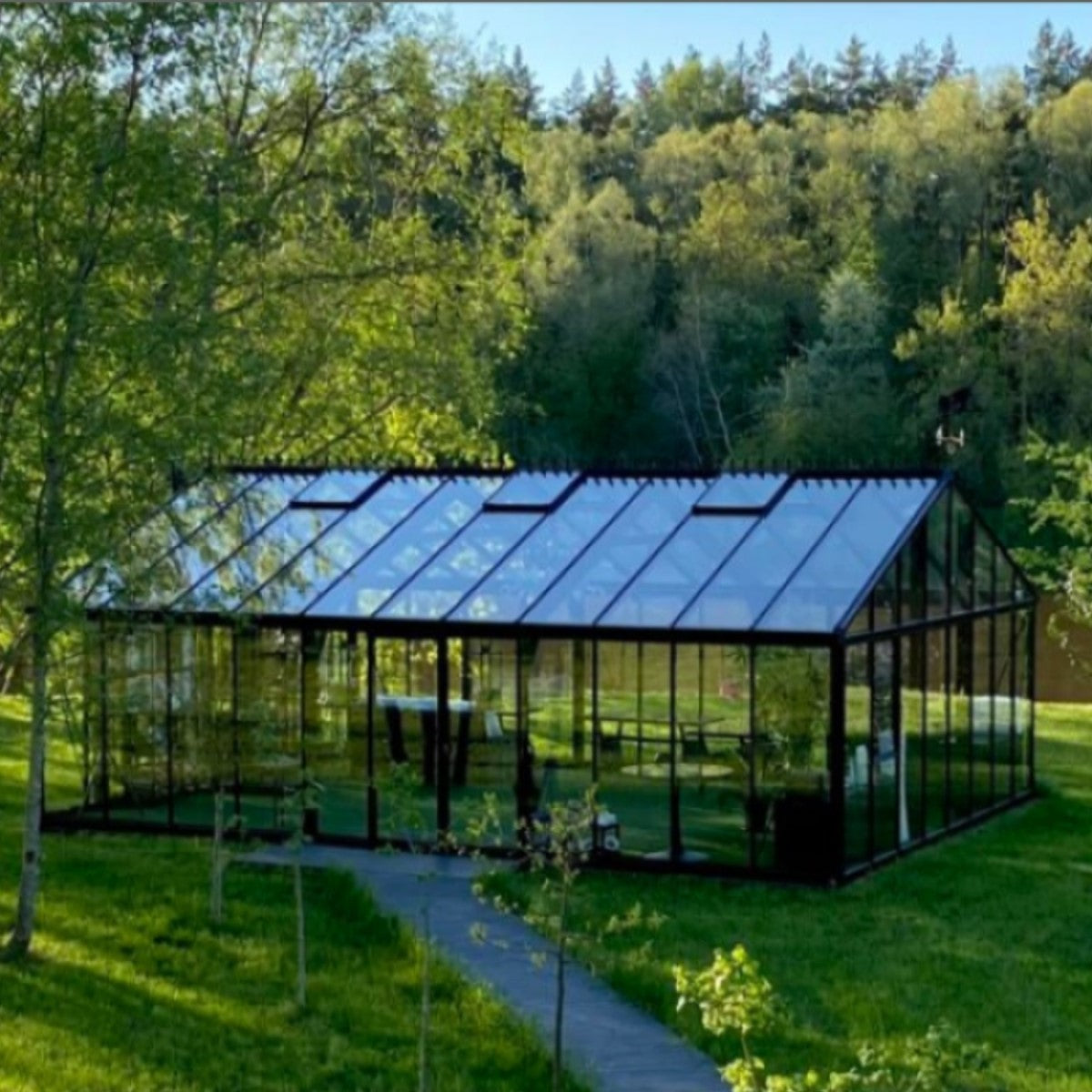 Janssens | Gigant Large Luxury Greenhouse with 4mm Tempered Glass Glazing