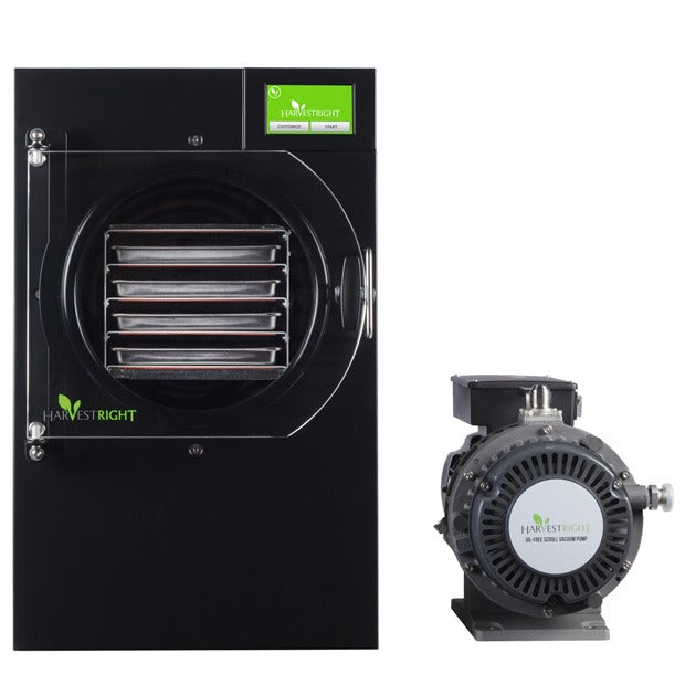 Harvest Right | Home Pro Freeze Dryer Small (4 Trays) with Vacuum Pump and Mylar Starter Kit