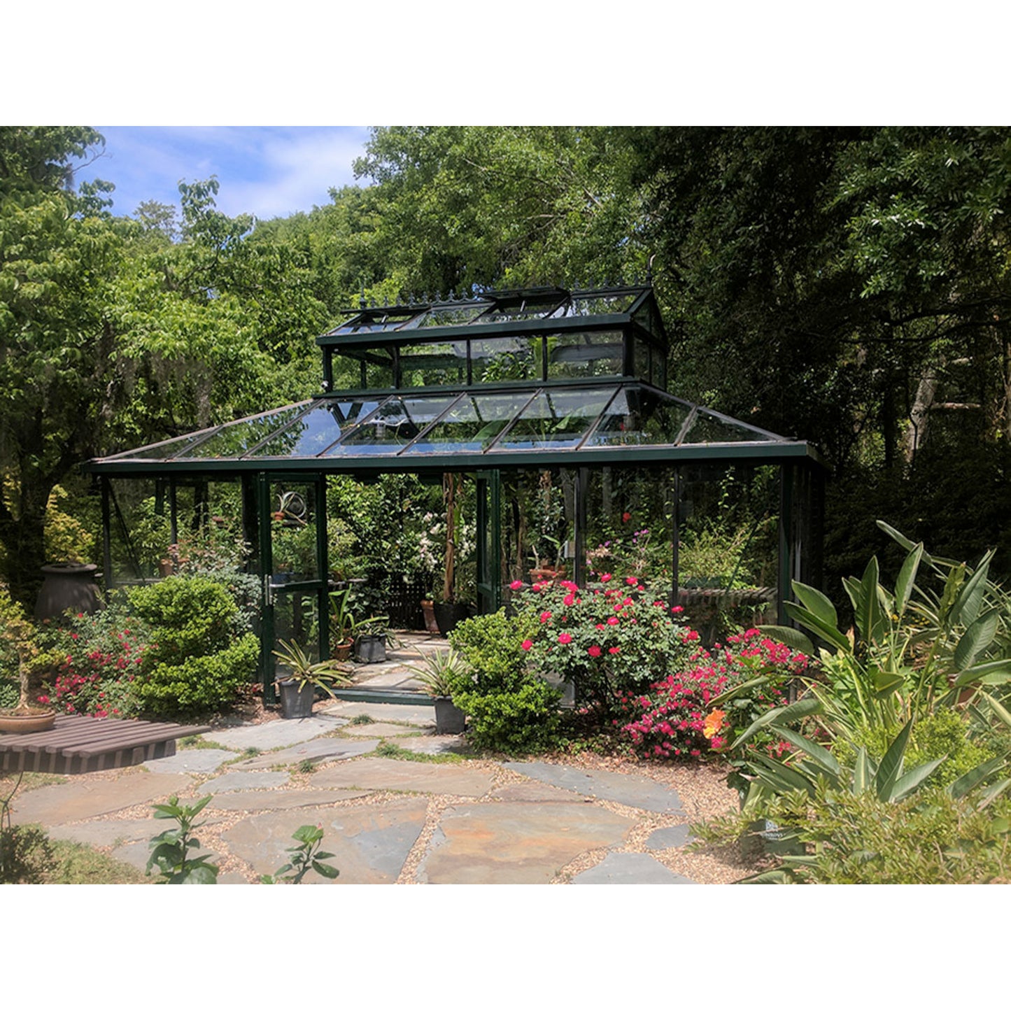 Janssens | Cathedral Victorian Glass Greenhouse Kit With 4mm Tempered Glass Glazing