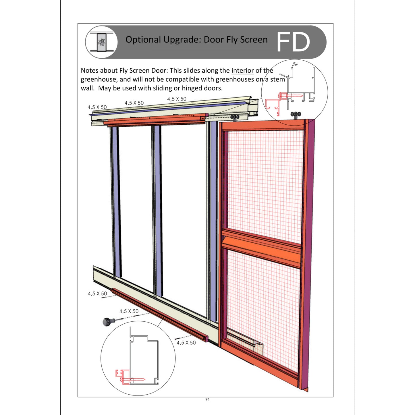 Janssens | Door Fly Screen