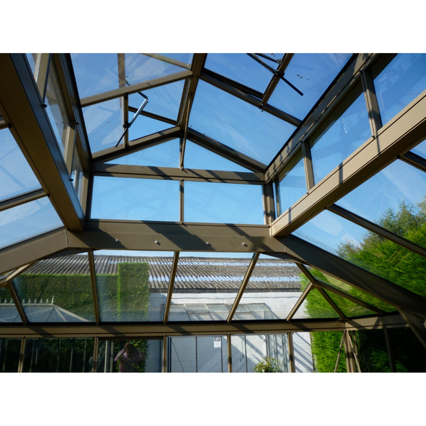 Janssens | Cathedral Victorian Glass Greenhouse Kit With 4mm Tempered Glass Glazing