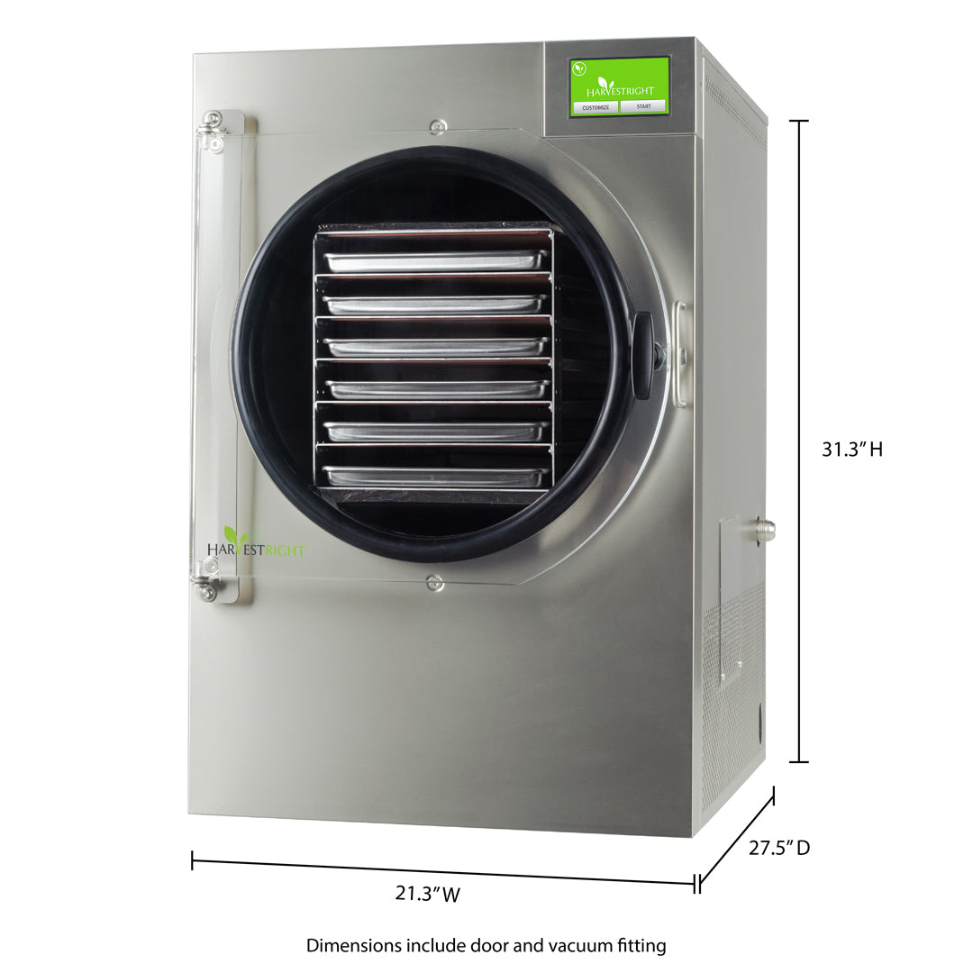 Harvest Right | Home Pro Freeze Dryer Large (6 Trays) with Vacuum Pump and Mylar Starter Kit
