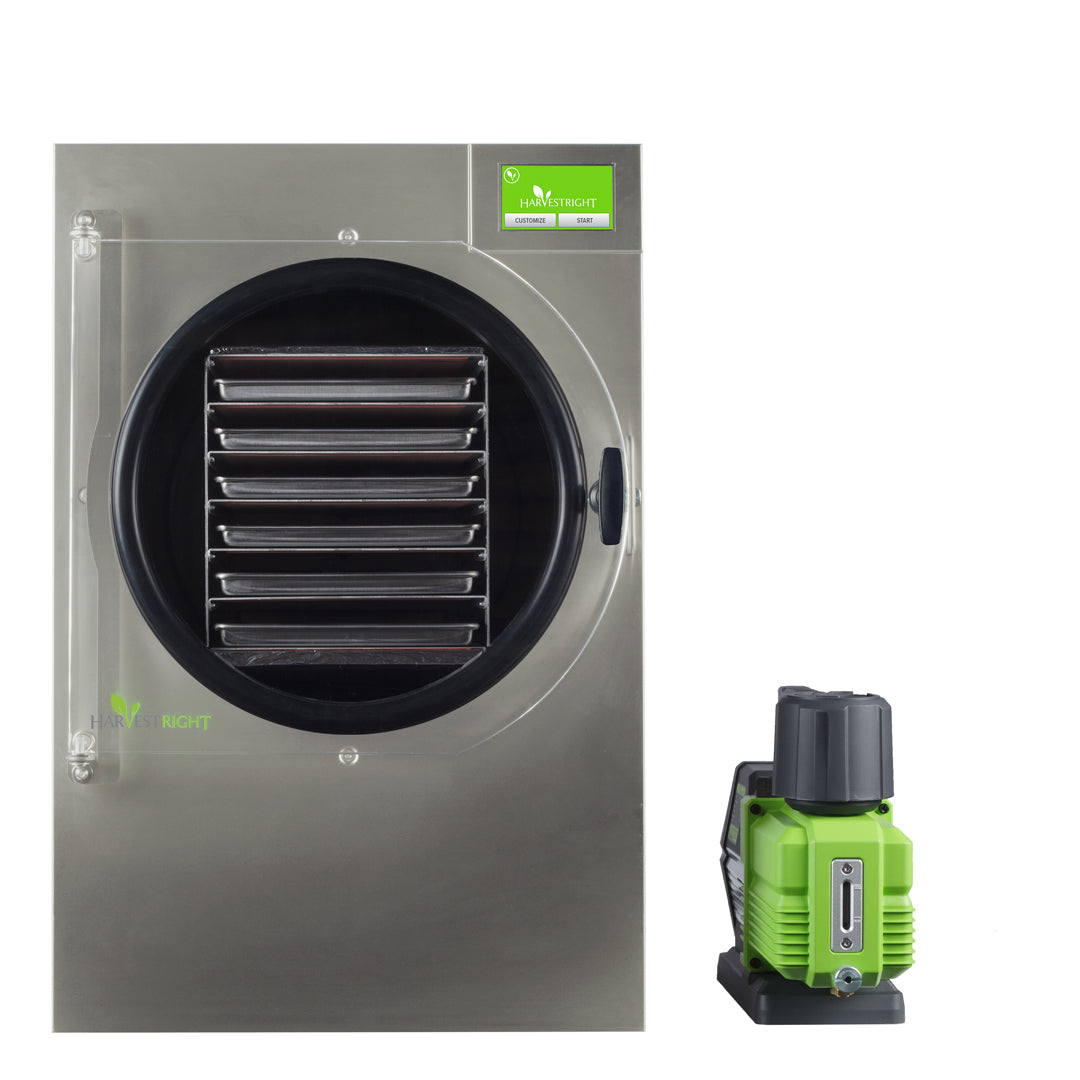 Harvest Right | Home Pro Freeze Dryer Large (6 Trays) with Vacuum Pump and Mylar Starter Kit