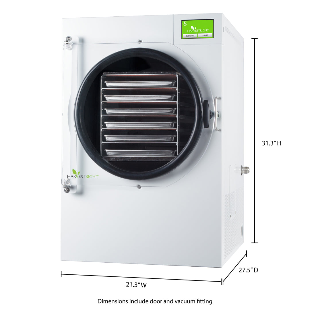 Harvest Right | Home Pro Freeze Dryer Large (6 Trays) with Vacuum Pump and Mylar Starter Kit