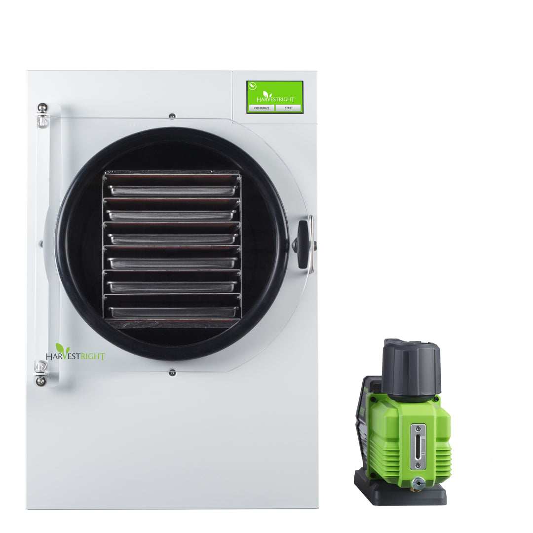 Harvest Right | Home Pro Freeze Dryer Large (6 Trays) with Vacuum Pump and Mylar Starter Kit