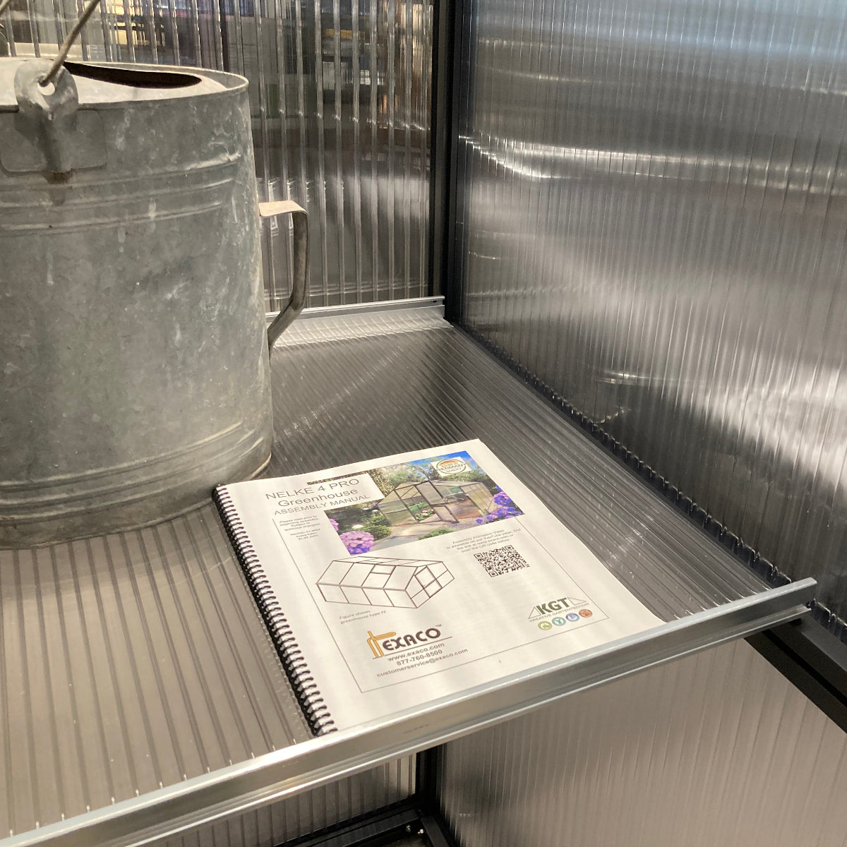 KGT | 25in Bottom Shelf for Nelke PRO 4 Greenhouse
