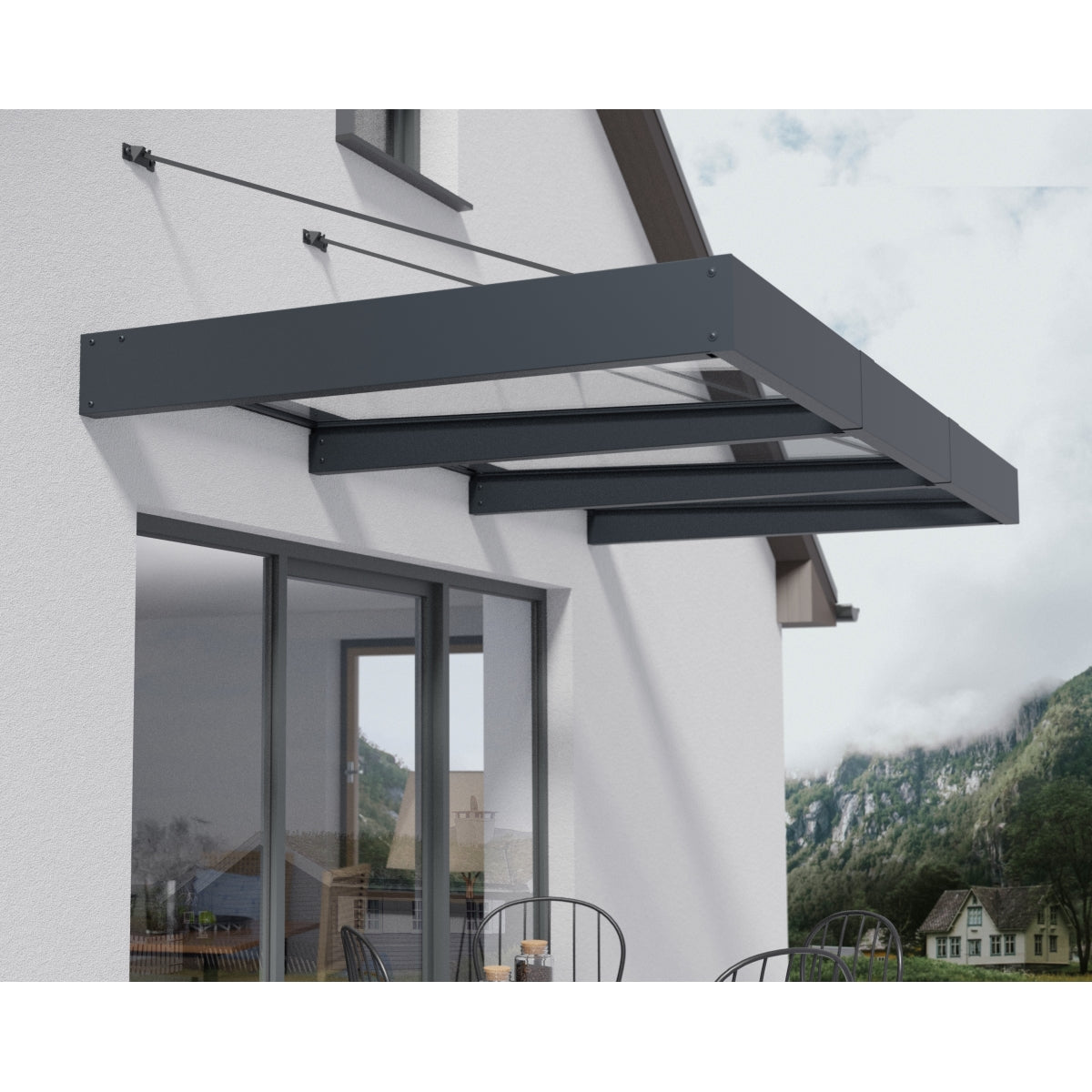 Palram - Canopia | Sophia XL Patio/Entryway/Window Awning