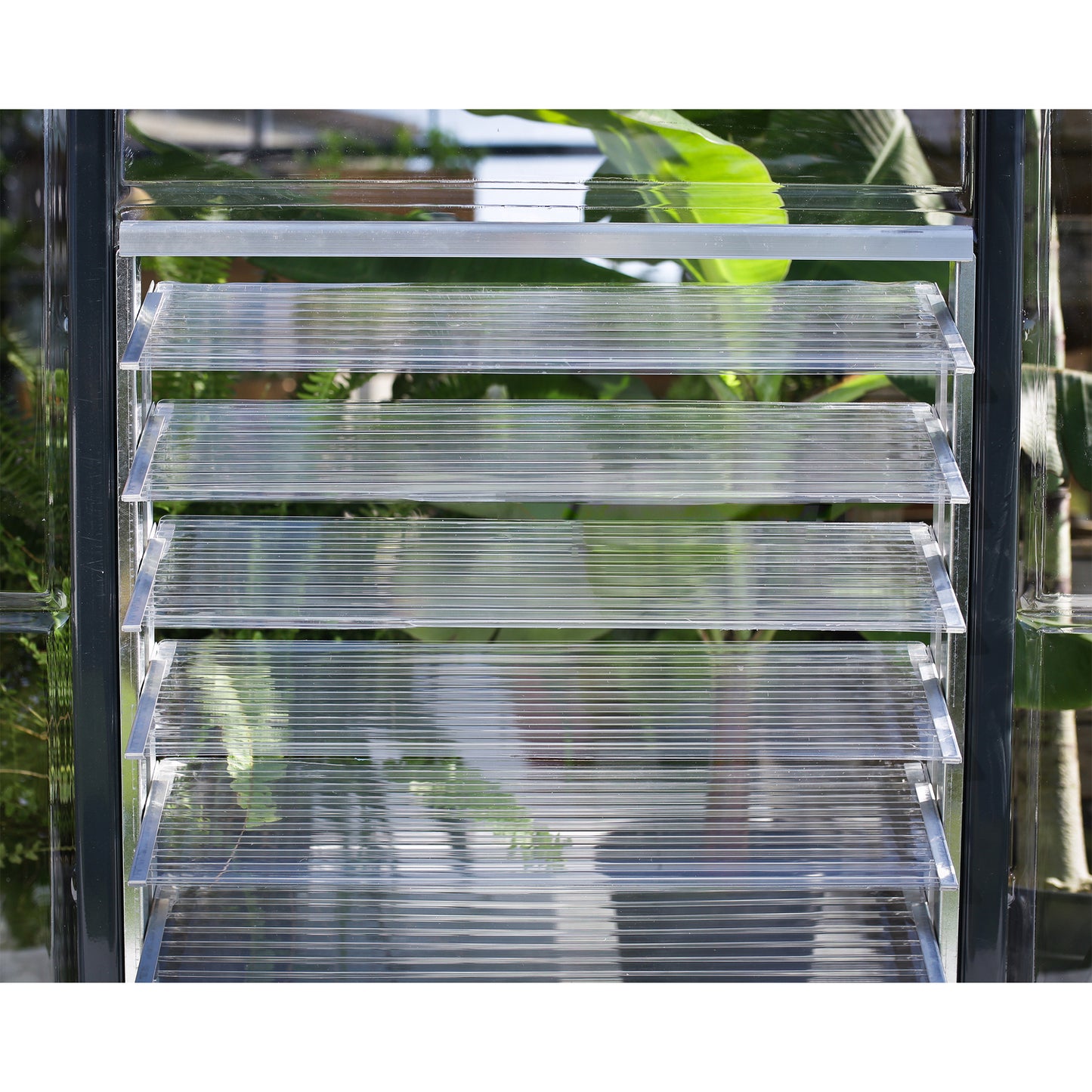 Palram - Canopia | Side Louver Greenhouse Window for Most Canopia Greenhouses