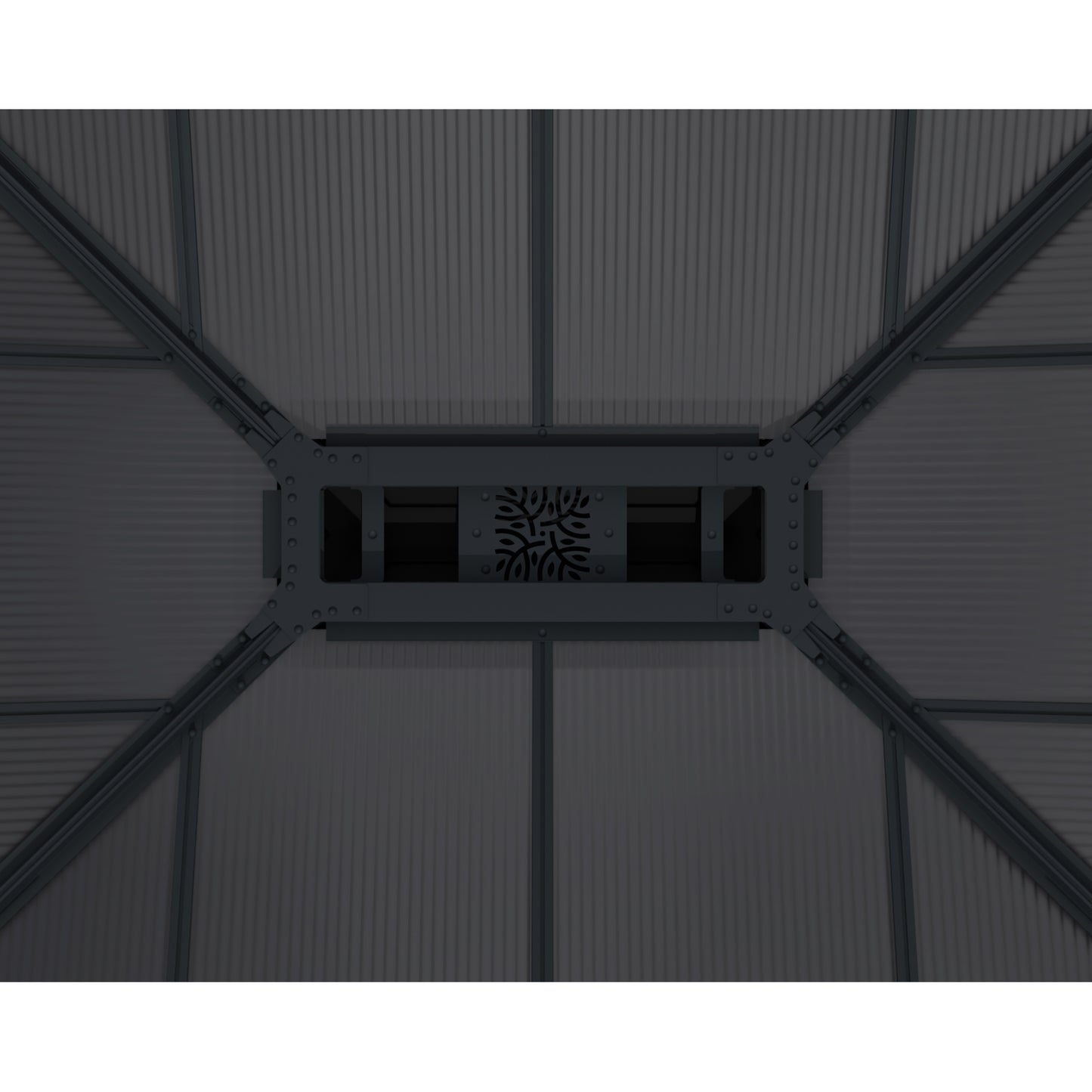 Palram - Canopia | Colorado Carport Kit - Grey Structure
