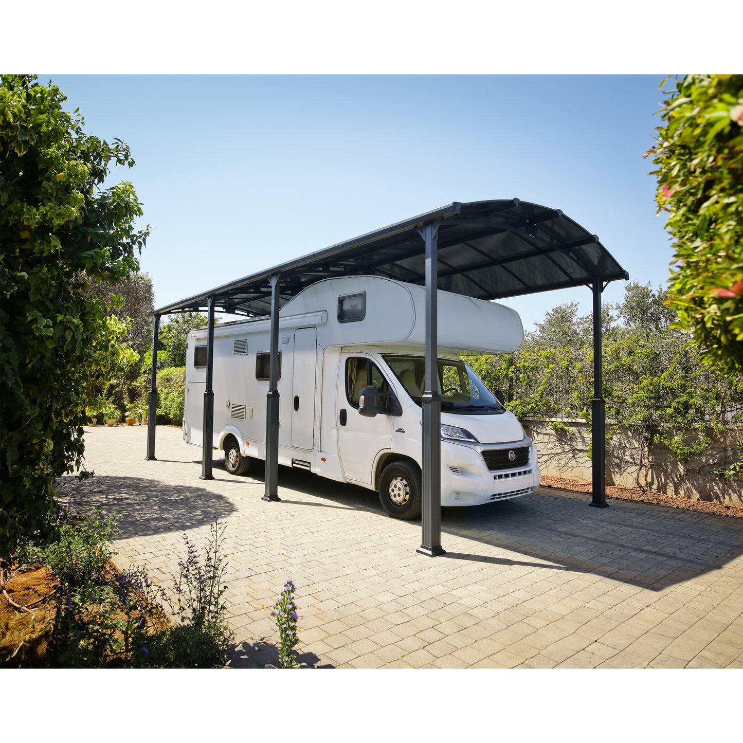 Palram - Canopia | Arcadia Alpine RV Carport 12x28x11.5 ft