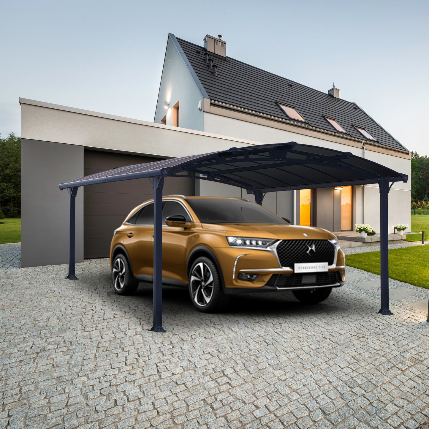 Palram - Canopia | Arcadia 5000 Carport 12x14x8 ft