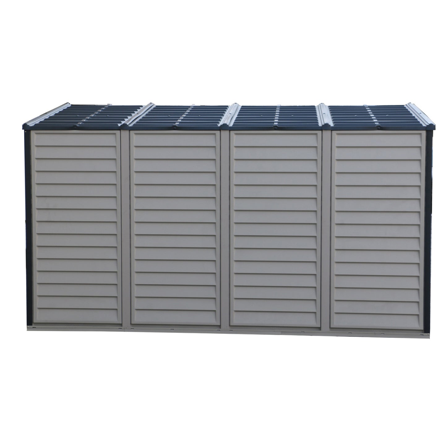 DuraMax | 4 ft Wide SideMate Vinyl Plastic Storage Shed with Foundation