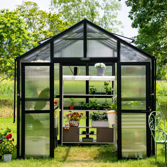 Vego | Victorian Greenhouse Kit 8ft 6in Wide