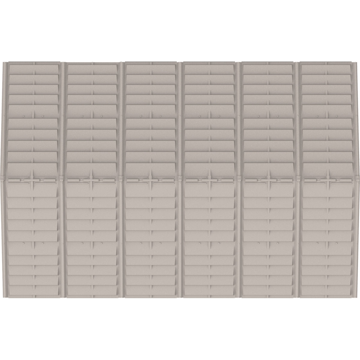 DuraMax | Woodbridge 10 ft 6 in Wide Vinyl Plastic Standalone Garage or Storage Building With Foundation Kit