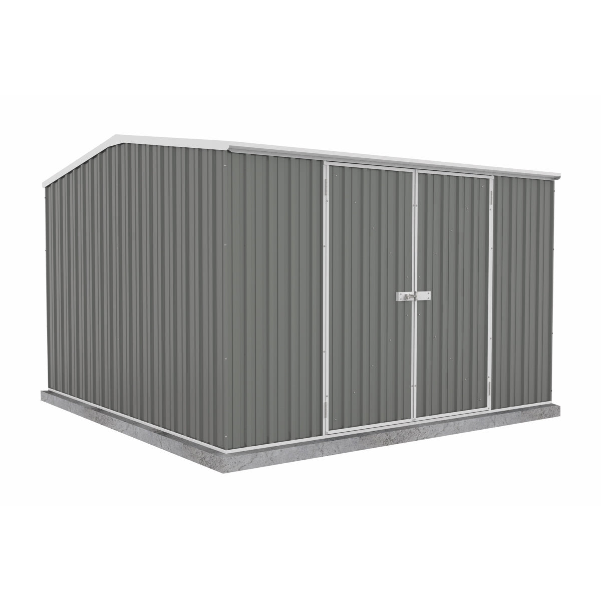 Absco | 10x10x7 ft Premier Metal Storage Shed