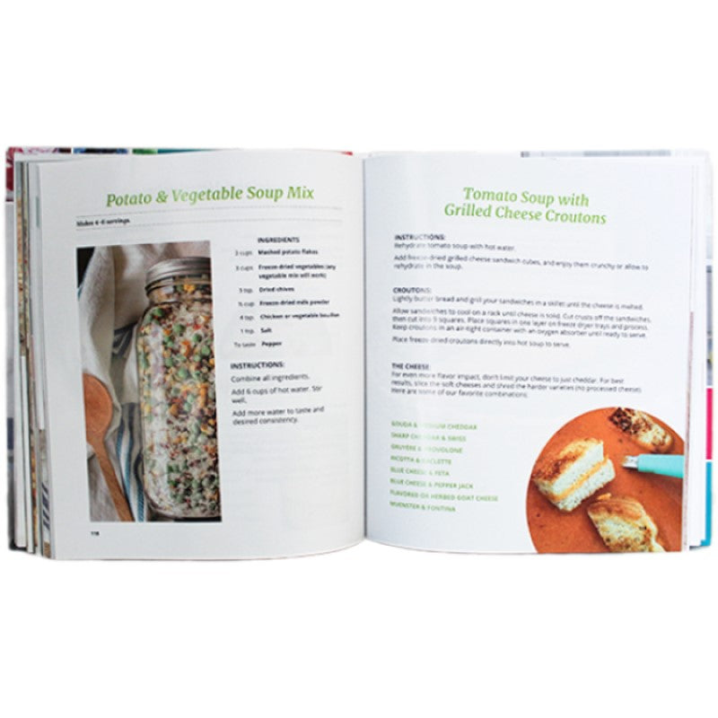 Harvest Right | Discover Home Freeze Drying Hardback Recipe Book