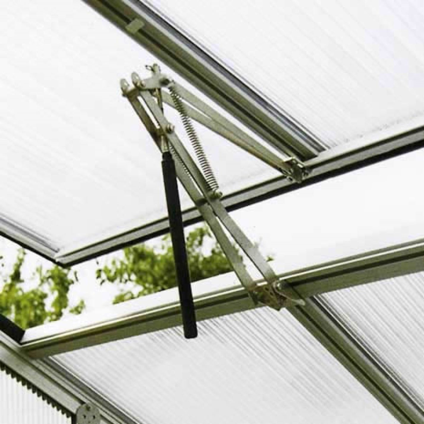Hoklartherm | 9ft 8in x 10ft 6in x 7ft 7in Riga 3 Hobby Greenhouse Kit With 8mm Twin-wall Polycarbonate Glazing