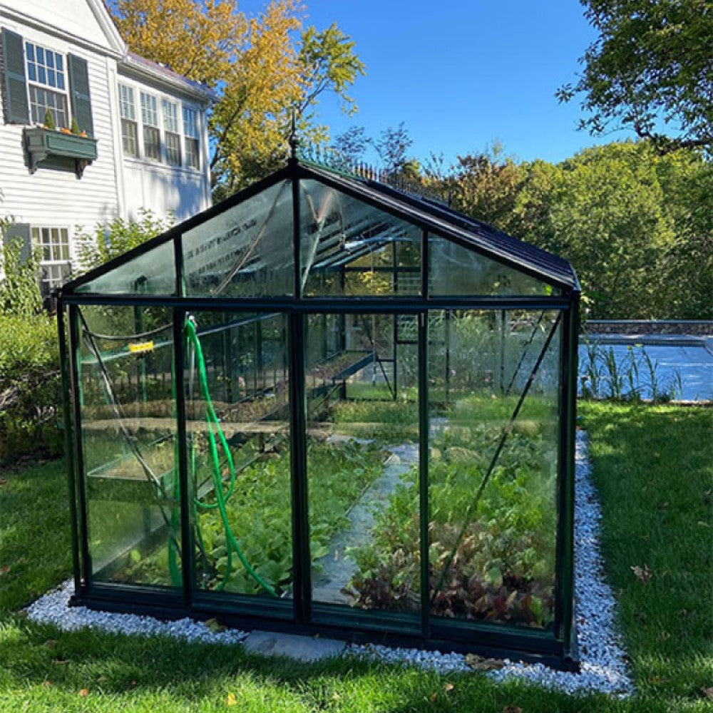 Janssens | 10x20x9 ft Royal Victorian VI 36 Medium Glass Greenhouse Kit With 4mm Tempered Glass Glazing