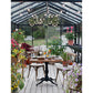 Janssens | 10x20x9 ft Royal Victorian VI 36 Medium Glass Greenhouse Kit With 4mm Tempered Glass Glazing