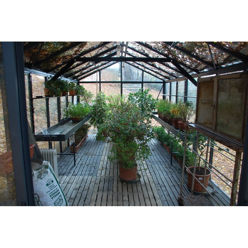 Janssens | 10x20x9 ft Royal Victorian VI 36 Medium Glass Greenhouse Kit With 4mm Tempered Glass Glazing