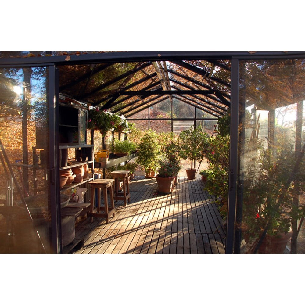 Janssens | 10x20x9 ft Royal Victorian VI 36 Medium Glass Greenhouse Kit With 4mm Tempered Glass Glazing