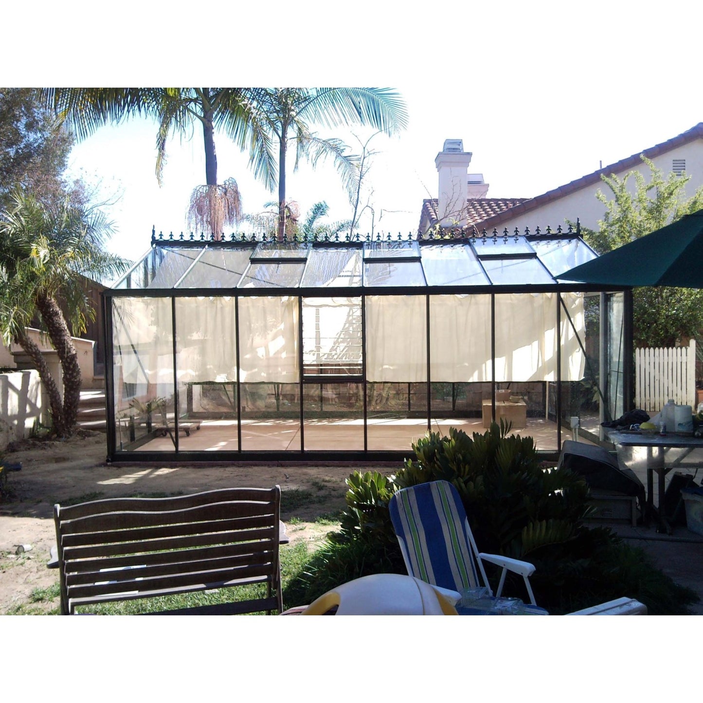 Janssens | 12.5x20x9 ft Royal Victorian VI 46 Large Glass Greenhouse Kit With 4mm Tempered Glass Glazing