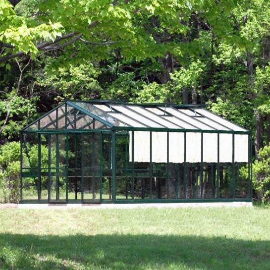 Janssens | 12.5x20x9 ft Royal Victorian VI 46 Large Glass Greenhouse Kit With 4mm Tempered Glass Glazing
