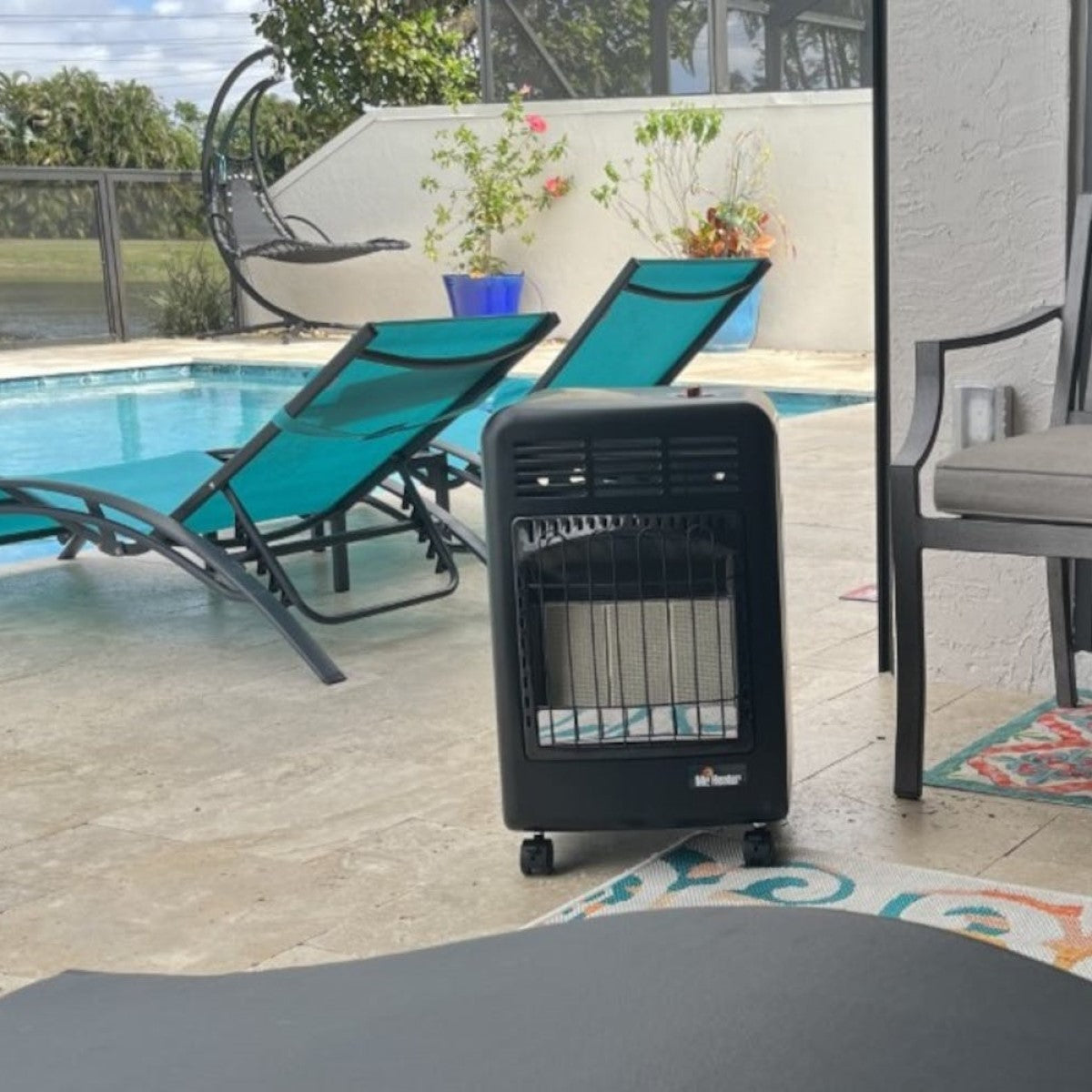 Riverstone | Outdoor Patio Portable Propane Radiant Heater - 450 sq ft