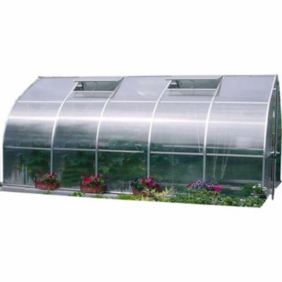 Hoklartherm | 9ft 8in x 17ft 6in x 7ft 7in Riga 5 Hobby Greenhouse Kit With 8mm Twin-wall Polycarbonate Glazing