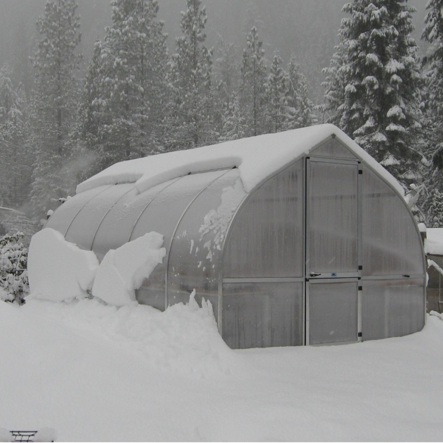 Hoklartherm | 9ft 8in x 17ft 6in x 7ft 7in Riga 5 Hobby Greenhouse Kit With 8mm Twin-wall Polycarbonate Glazing
