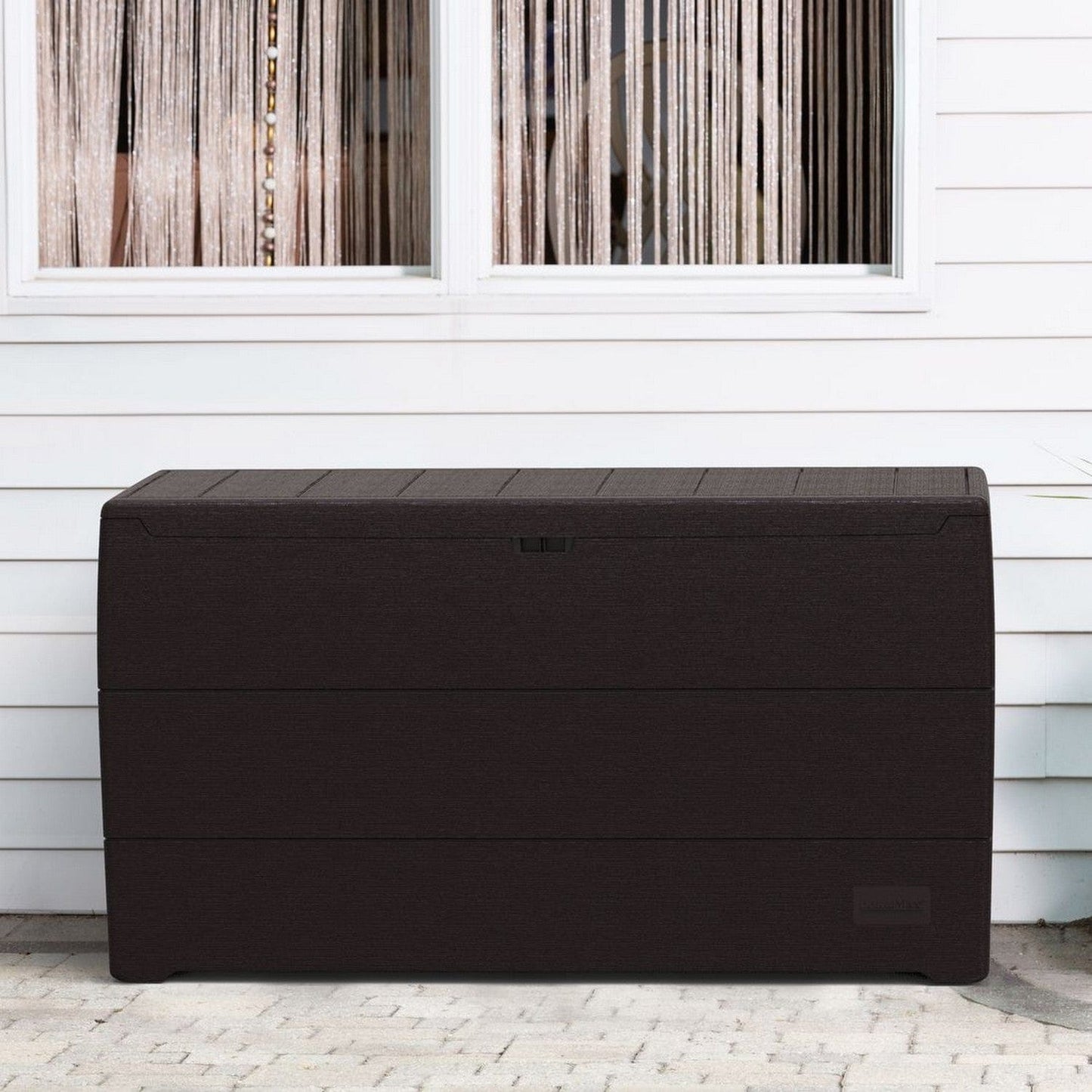 Duramax Deck Boxes DuraMax | Deck Box 71 Gallon Brown 86601