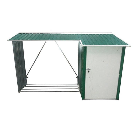 Duramax sheds DuraMax | WoodStore Combo Green with Off White Trim | Western States 53661_CA