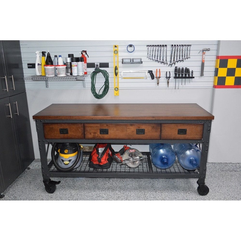 Duramax Rolling Workbench 3 Drawers - 72" X 24" - mygreenhousestore.com
