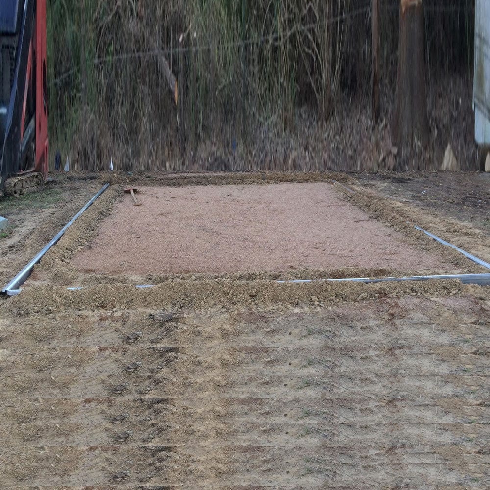 Exaco Hoklartherm RIGA 2S Greenhouse Foundation Frame RIGA IIs Base