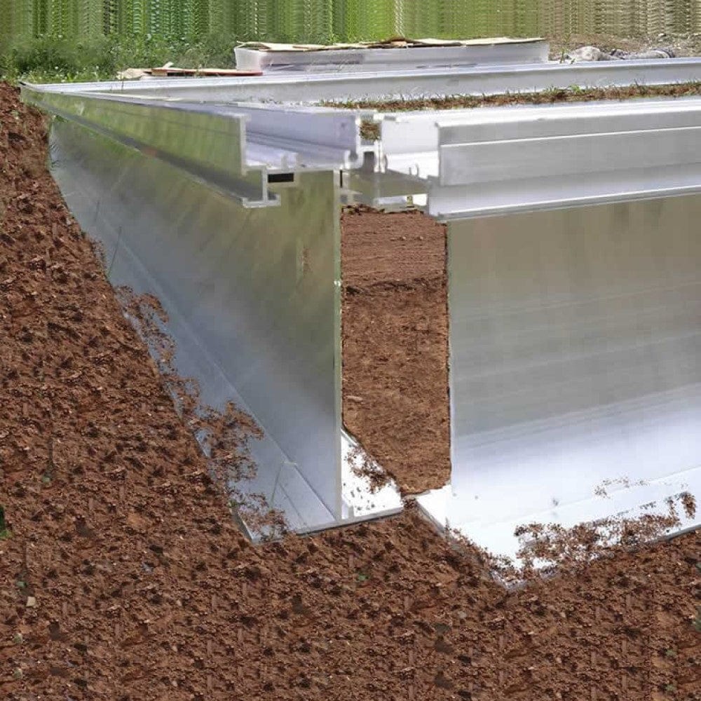 Exaco Hoklartherm RIGA 2S Greenhouse Foundation Frame RIGA IIs Base