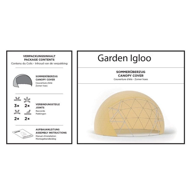 Gardenigloo 360 Canopy Cover - mygreenhousestore.com