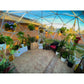 Lumen & Forge Sun Room Kit Lumen & Forge | Geodesic Dome Greenhouse, Sunroom, Dining - 13 ft 4m-Dome