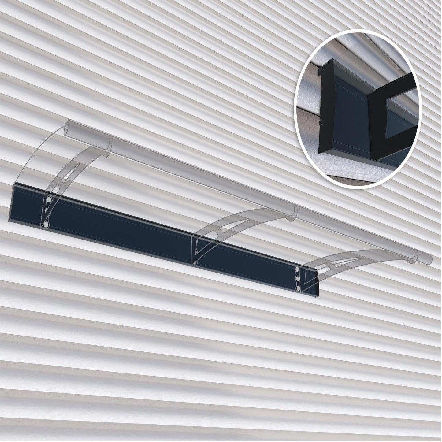 Palram - Canopia Awnings Palram - Canopia | Aquila 2050 Awning Siding Kit HG9517