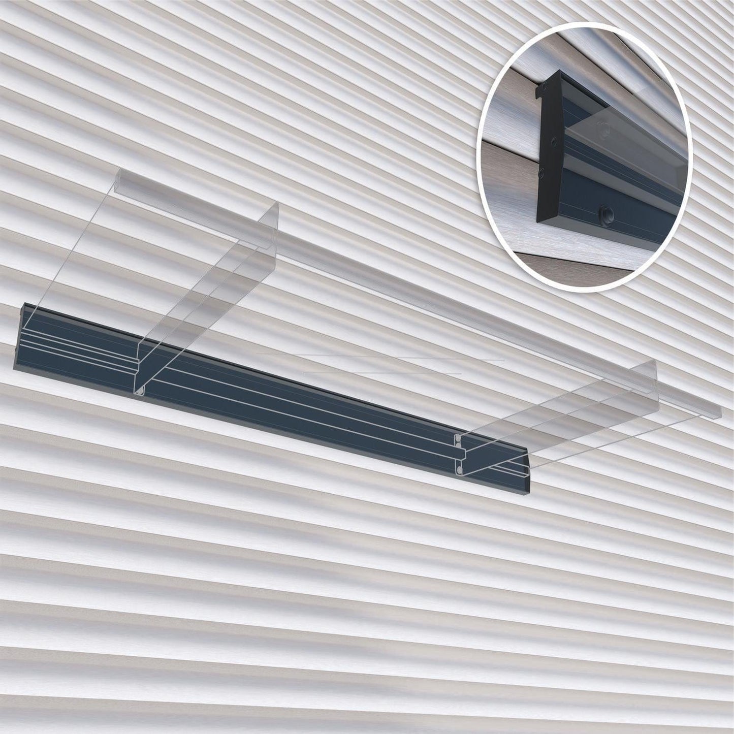 Palram - Canopia Awnings Palram - Canopia | Nancy 2050 Awning Siding Kit HG9518