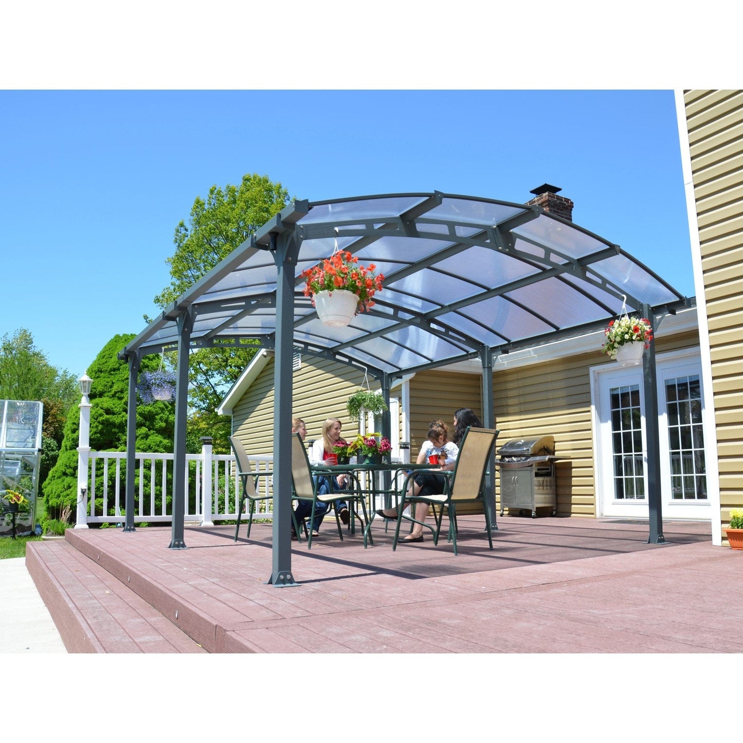 Palram - Canopia Arcadia 5000 Carport - mygreenhousestore.com