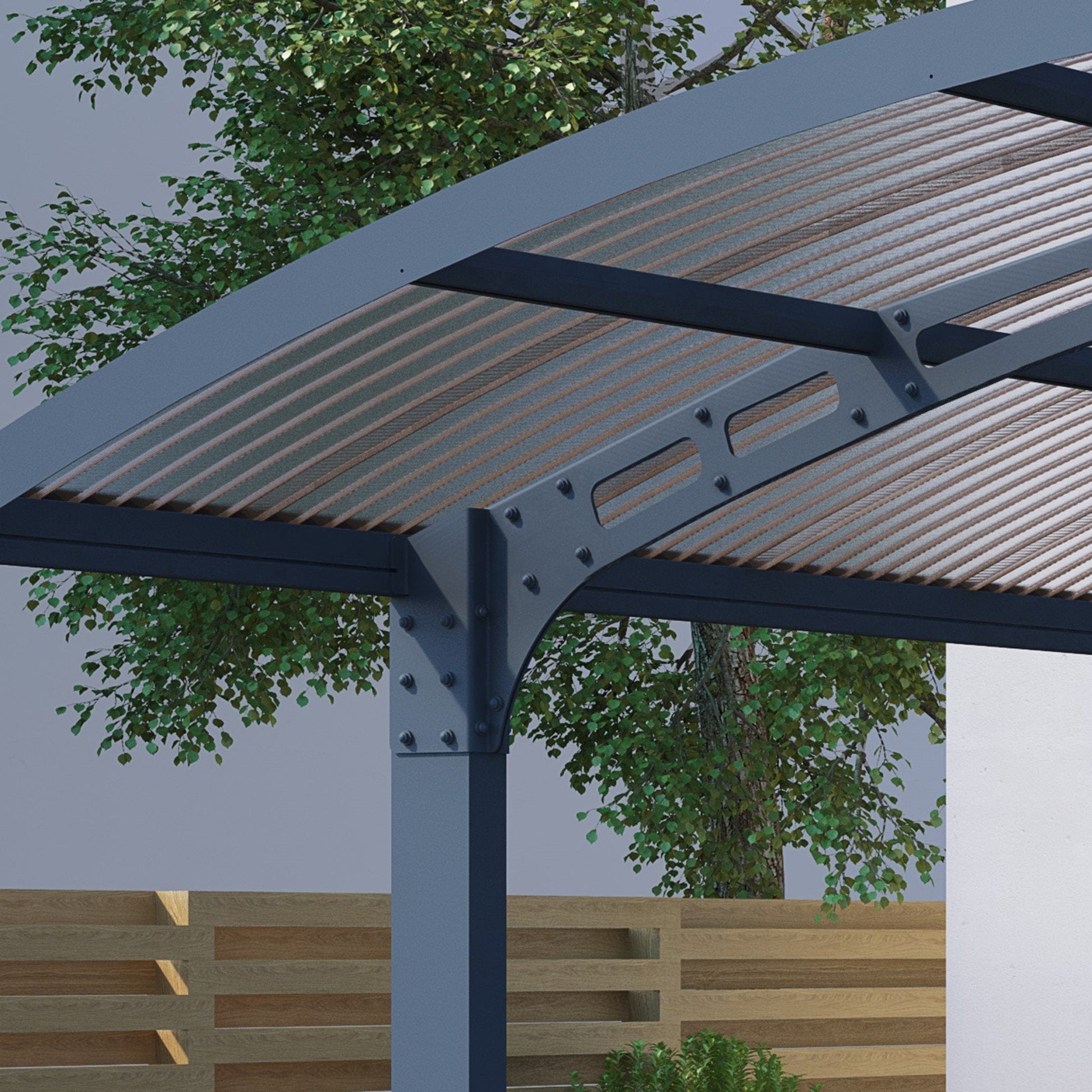 Palram - Canopia Arizona Double Carport - Arch - mygreenhousestore.com