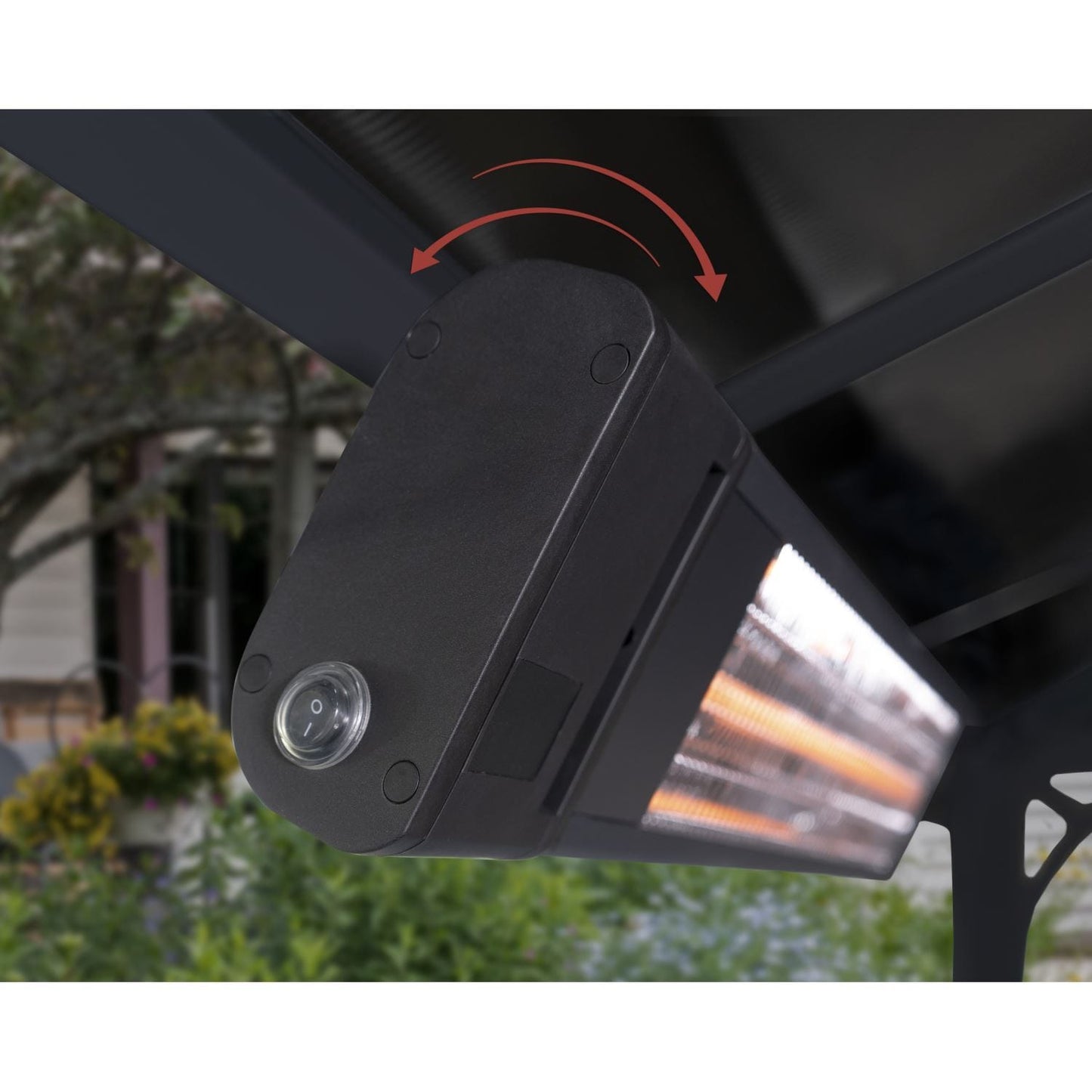 Palram - Canopia Gazebo Accessories Palram - Canopia | 1500W Carbon Fiber Infrared Heater HG1041