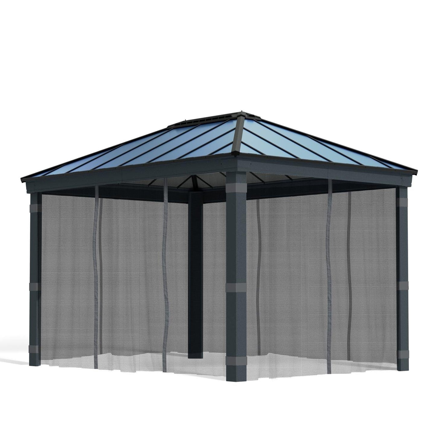 Palram - Canopia Gazebo Accessories Palram - Canopia | Dallas 4900 12ft x16 ft Netting Set HG2009