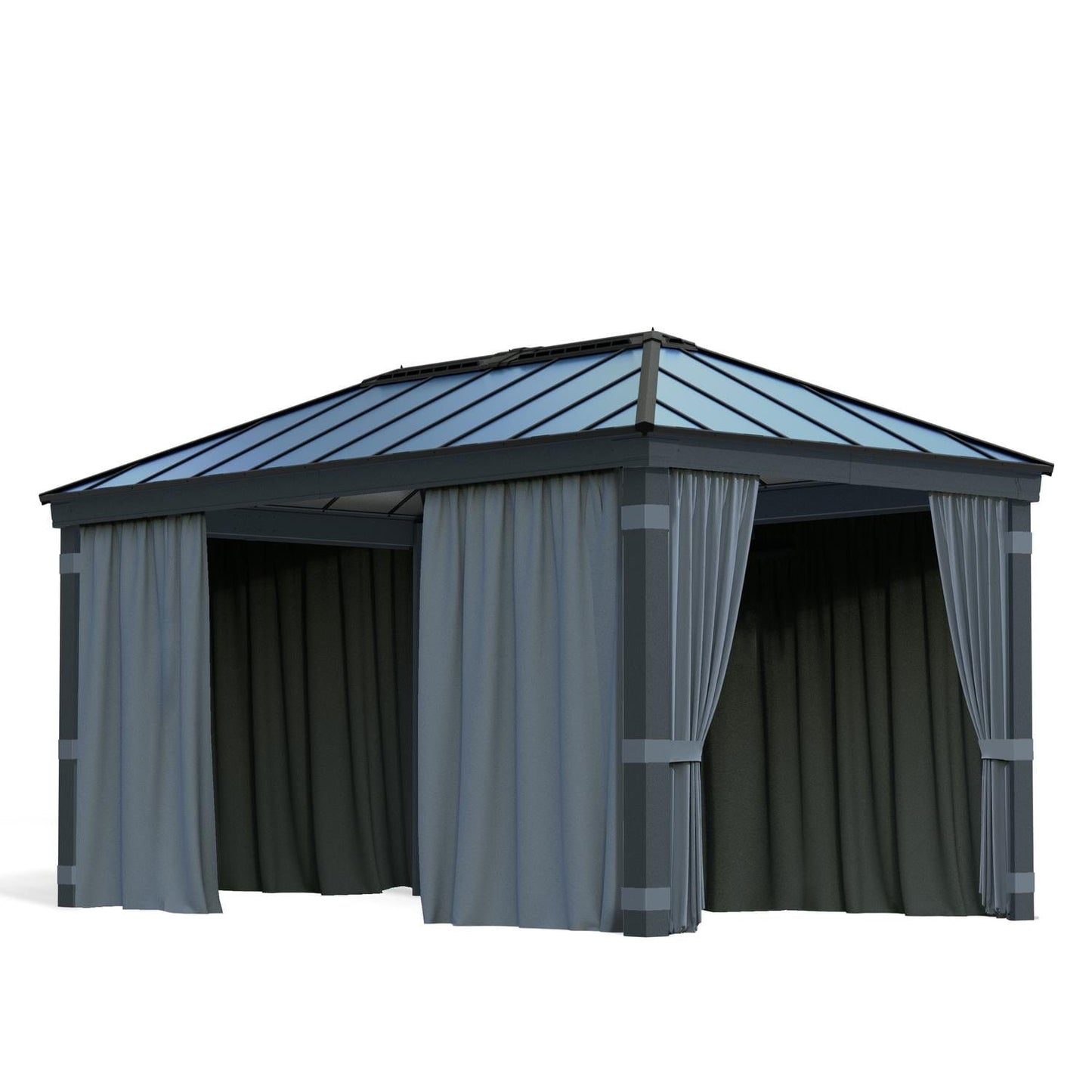 Palram - Canopia Gazebo Accessories Palram - Canopia | Dallas 6100 12x20 ft Curatin Set HG2007